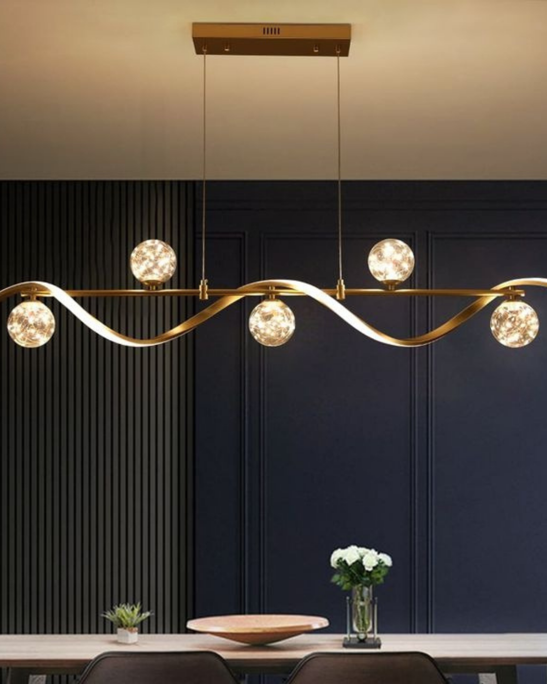 Linear Bar Chandelier