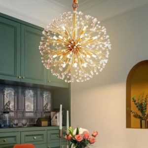 Modern Crystal Globe Chandelier